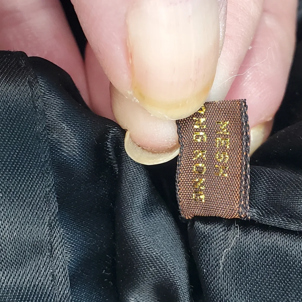 Vintage 70s black mesh evening bag